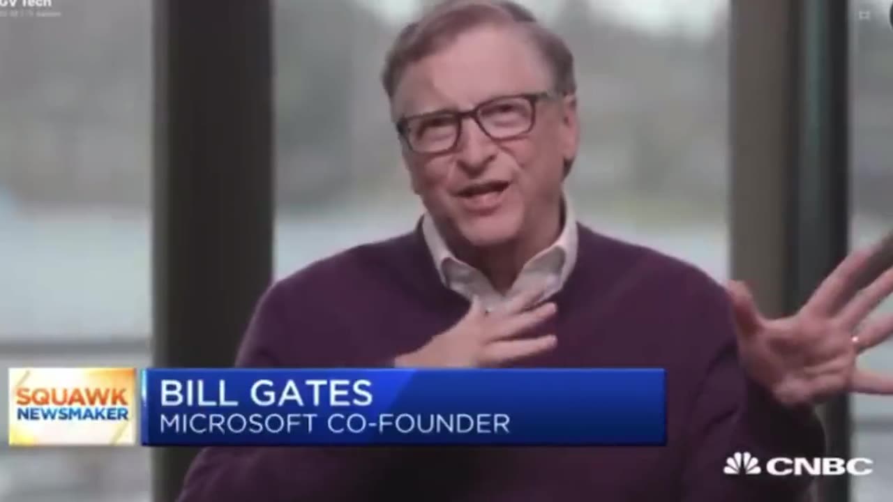 Bill Gates: "I can't remember talking about masks at all..."