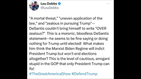 Lou Dobbs - DeSantis