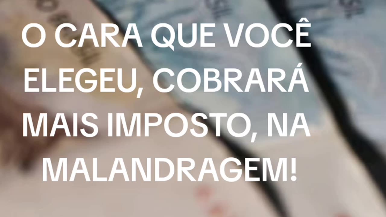 O CARA QUE VOCÊ ELEGEU