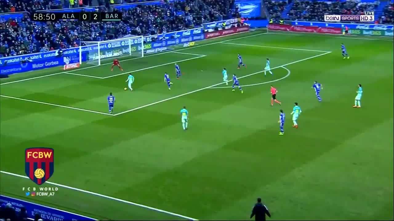 Gol de Leo Messi vs Alaves