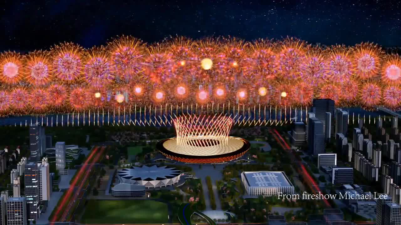 FIFA World Cup Qatar 2022 Fireworks Opening