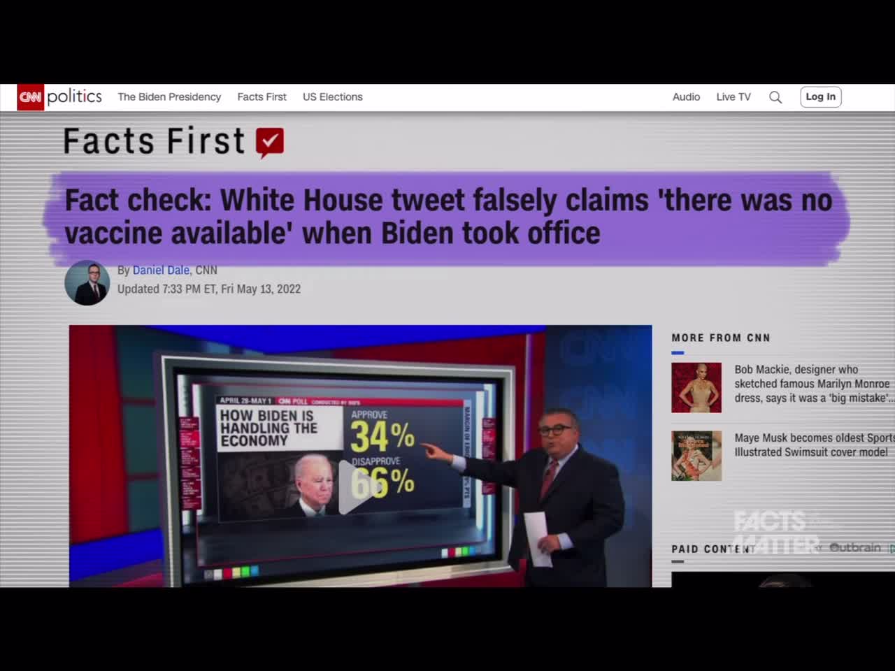 EpochTv Facts Matter / Joe Biden lied about covid vaccines and the number of jobs “created”