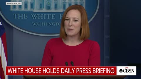 Jen Psaki’s Projection On Full Display