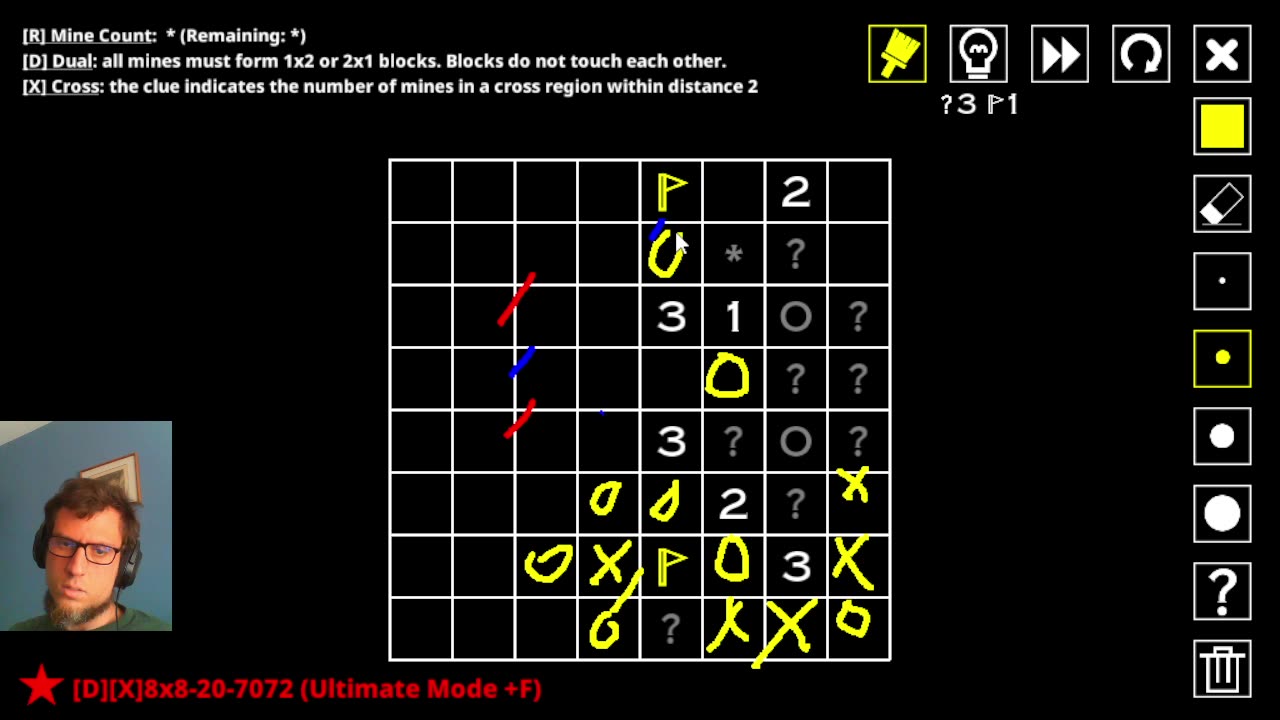 14 Minesweeper Variants Episode 13 - Dual + Cross