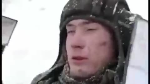 Russian Tank Crew Walks Out of the Forest and Surrenders