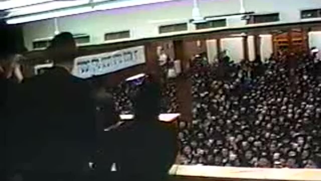 48. Rosh Chodesh Kislev 5753, Mincha and farbrangen = ר"ח כסלו תשנ"ג