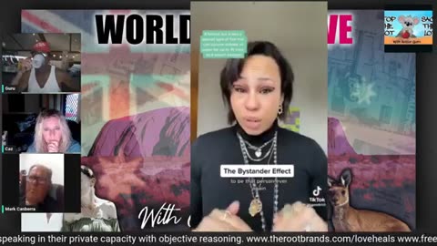 Guru and Caz with Mark from Canberra