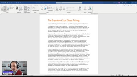 Episode 61: SCOTUS looking at Chevron Doctrine