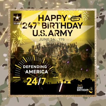 Happy Birthday US Army