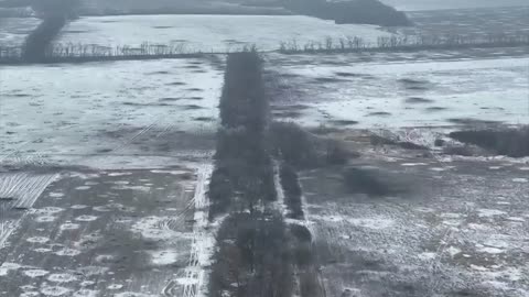 Footage from Ukrainian Drones