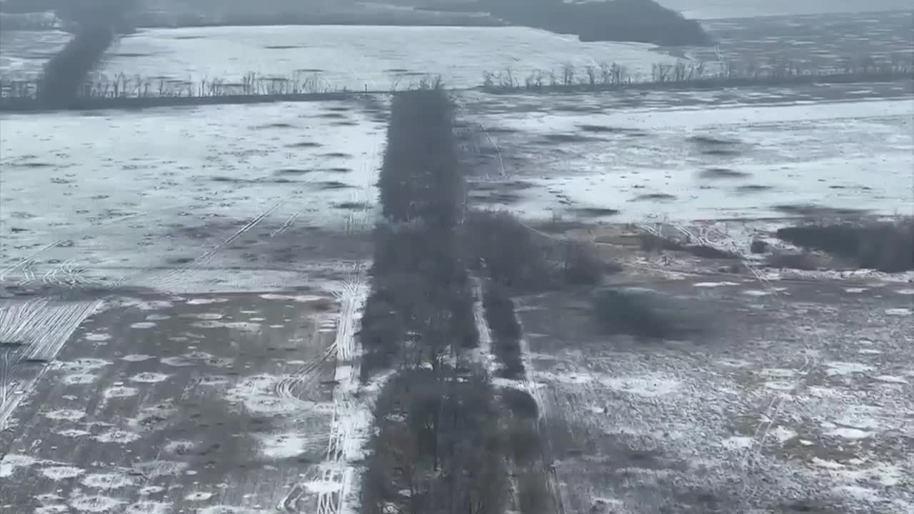 Footage from Ukrainian Drones