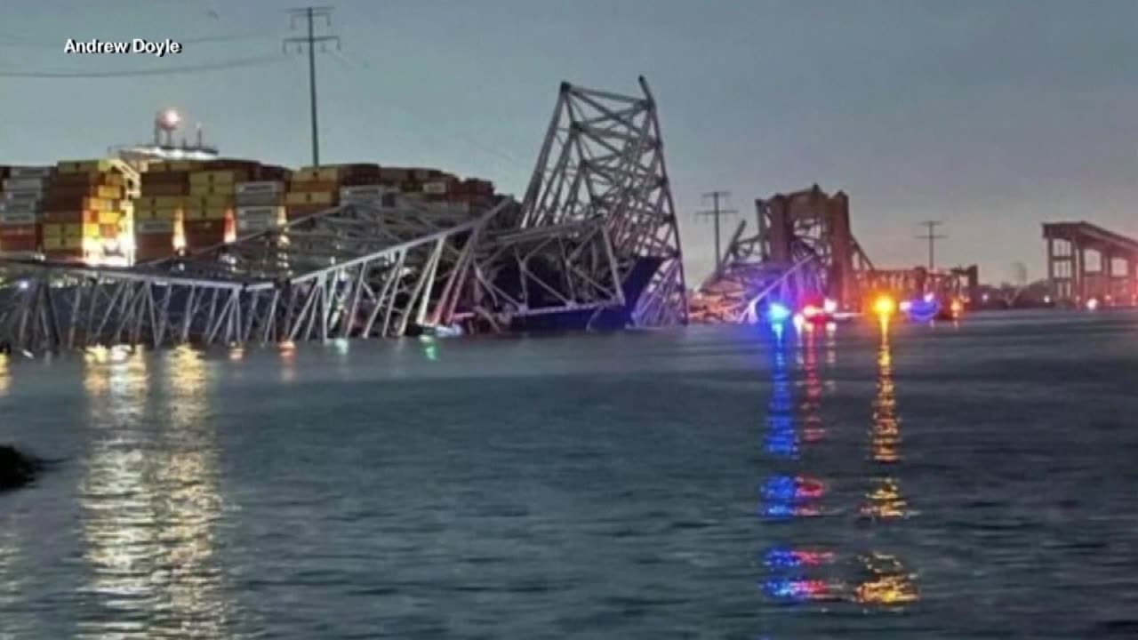 2 people recovered, several still believed to be in the water after Baltimore's Key Bridge collapses