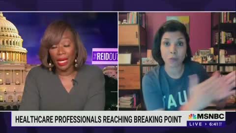 MSNBC medical contributor Lipi Roy says that unvaccinated people should be put on on a separate "triage list" that would result in them only getting "a certain type of care"