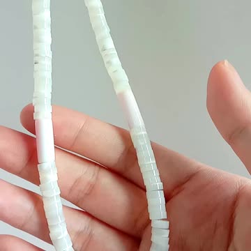 White Mop Princess spiny oyster Carving pink shell necklace Ametrine Calcite gemstone choker