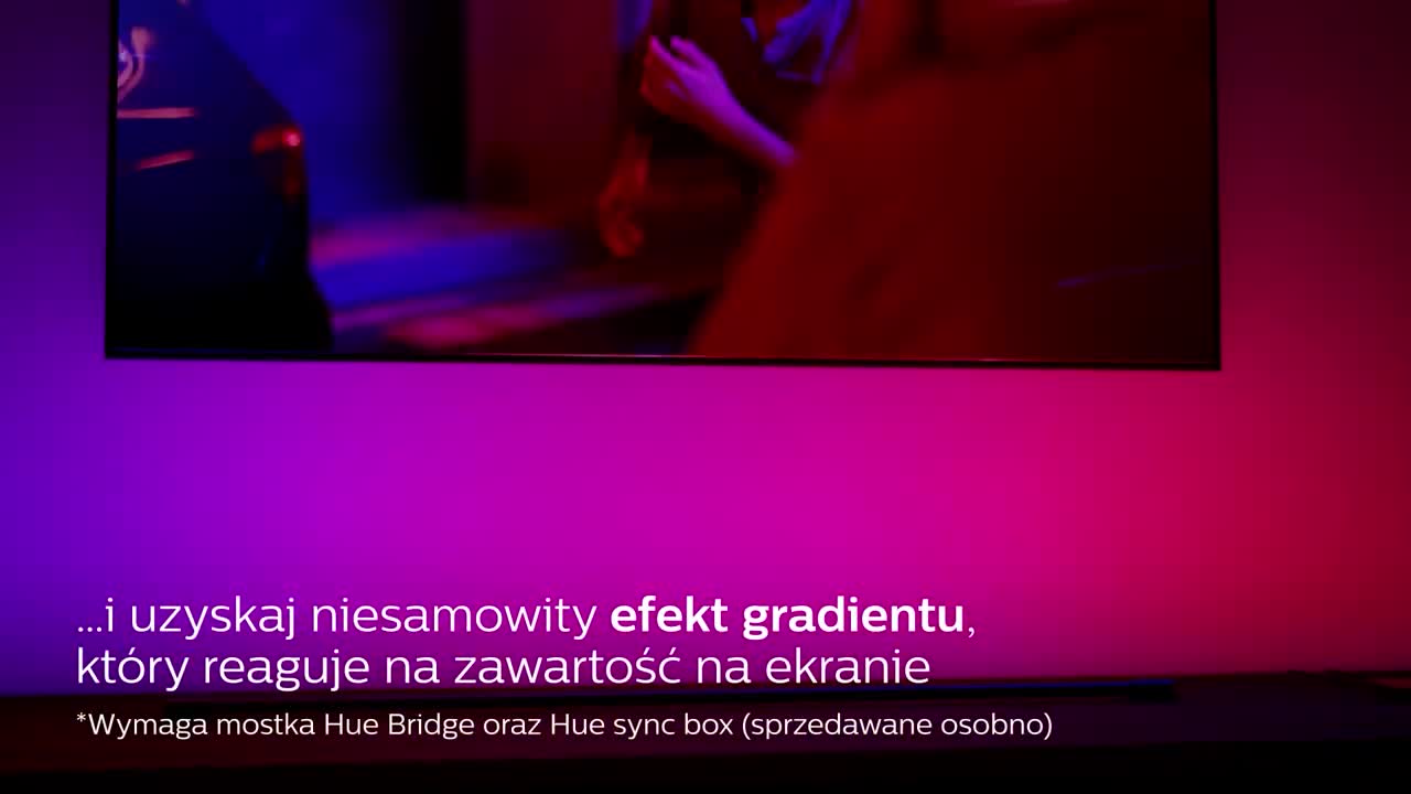 Philips Hue Tuba LED Play - Zgraj ?wiat?o z filmem, gr? i muzyk?