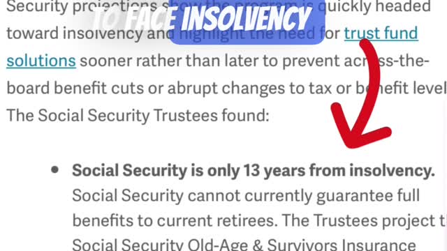 Social Security in America Will Run Out By 2035?!