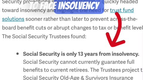 Social Security in America Will Run Out By 2035?!