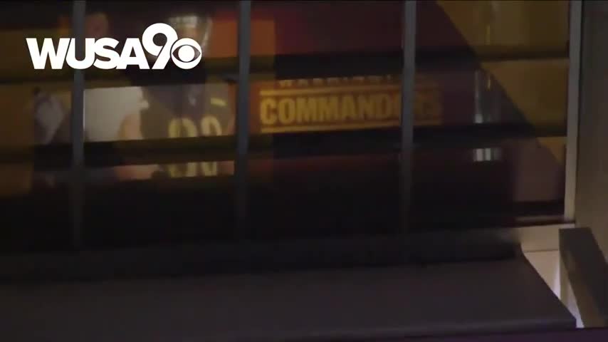🍀Commanders sign seen inside Washington Football Stadium night before name reveal🍀