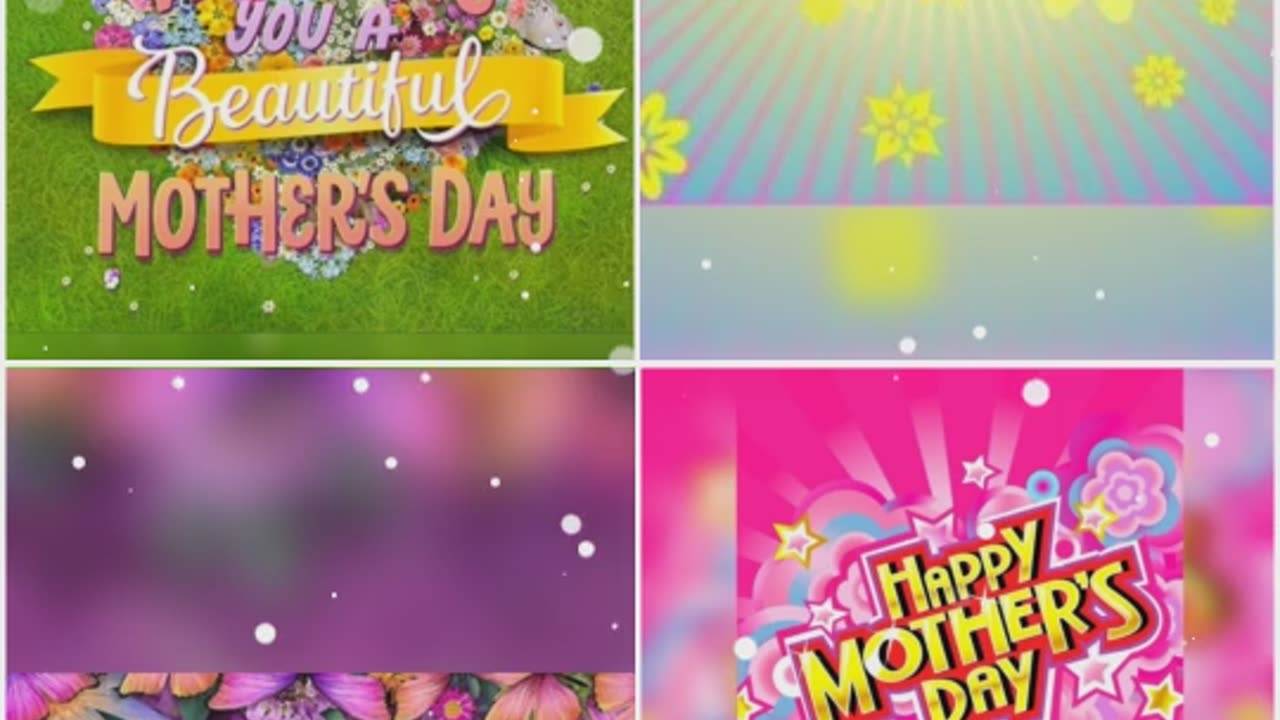 Happy mother's day status video