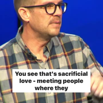 He calls us to live in the uncomfortable.