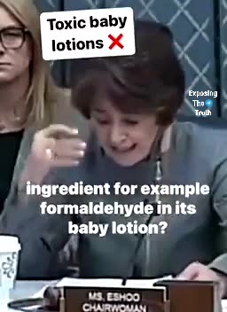 Toxic baby lotion🤯