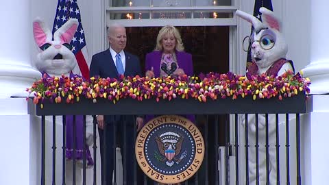 President Biden, First Lady deliver remarks at Easter egg roll