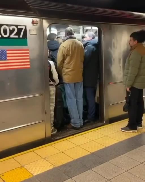 American commuter with bad attitude?