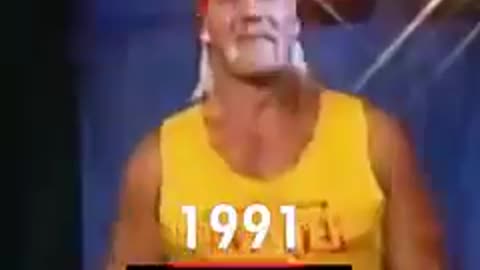The Hulkster Through The Years