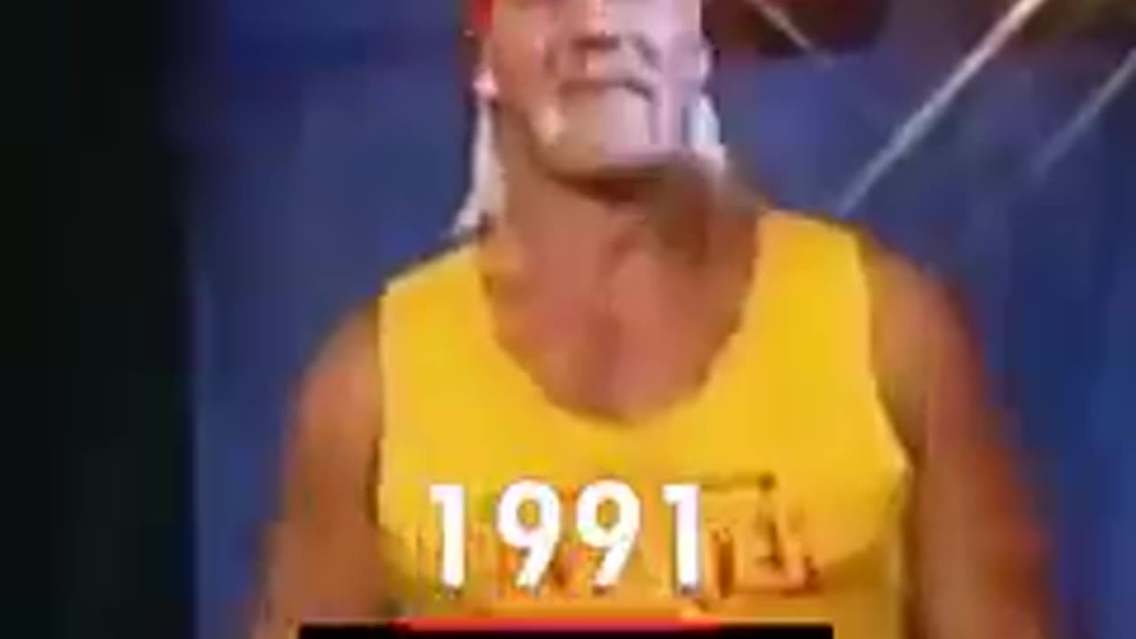 The Hulkster Through The Years
