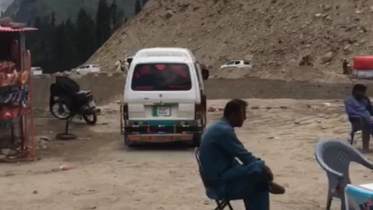 Babusar Top Naran Heavy Traffic Pakistan