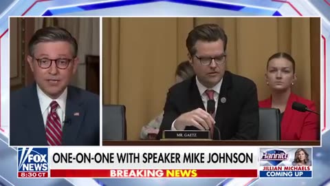 Speaker Johnson reveals how Matt Gaetz's resignation can 'help' Republicans