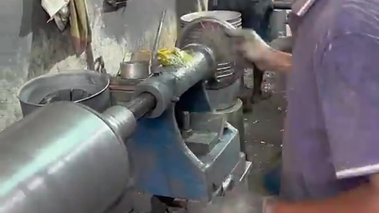 Indian Milk Can Making Process ☺️