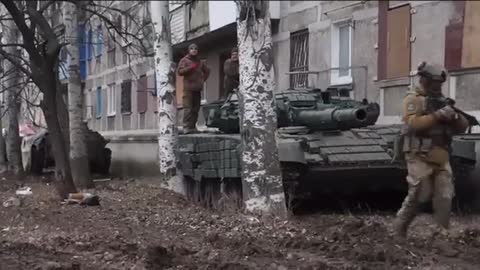 2023-01-23 Here is Sky News casually showing how Ukrainian forces use the residents