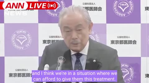 Tokyo's Medical Assoc. Chairman holds press conference recommending Ivermectin to all COVID patients