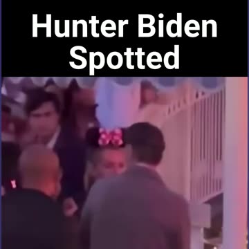 Hunter Biden Spotted At Disney