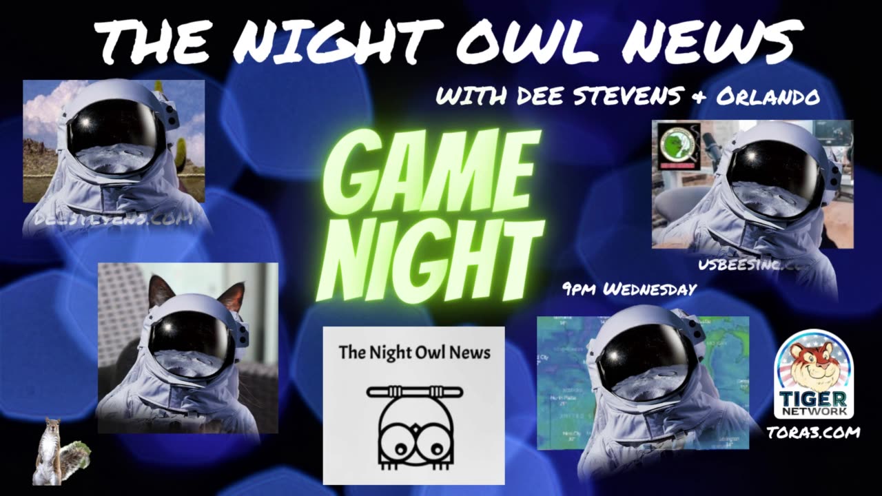 The Night Owl News With Dee Stevens, Orlando, Dame & Ox 'Game Night'- 04/26/2023