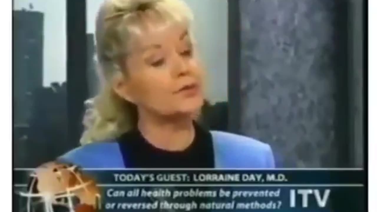 Dr. Lorraine Day (2003): The sun does NOT cause cancer, but it prevents cancer