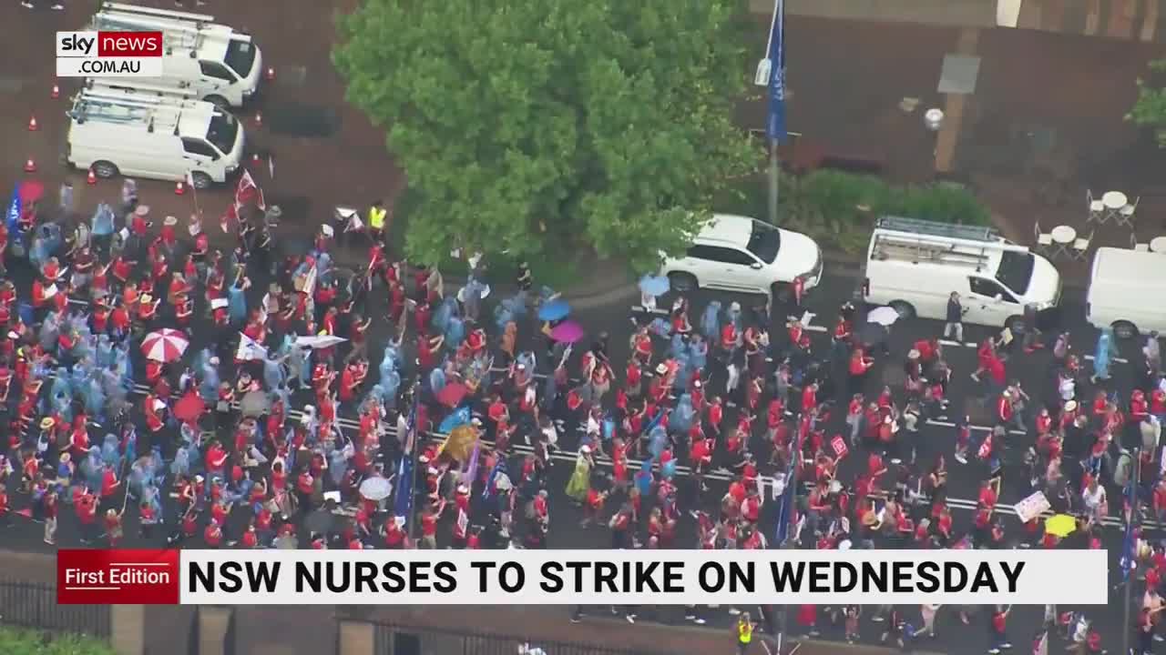 Nurses across NSW to strike next week