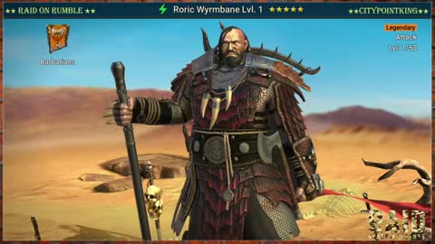 Raid Shadow Legends - Roric Wyrmbane - Classic Skin