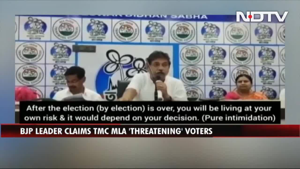 On Camera, Trinamool MLA's Vote At Your Risk Message For BJP Supporters