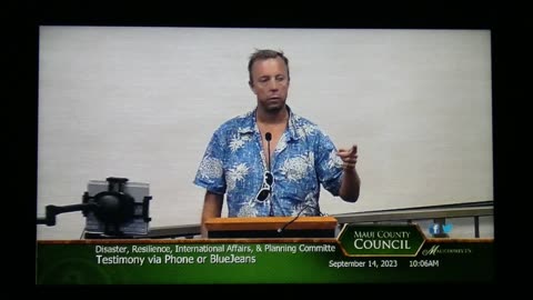 SHARE THEIR STORY! Maui meeting Witness 7 (sad)