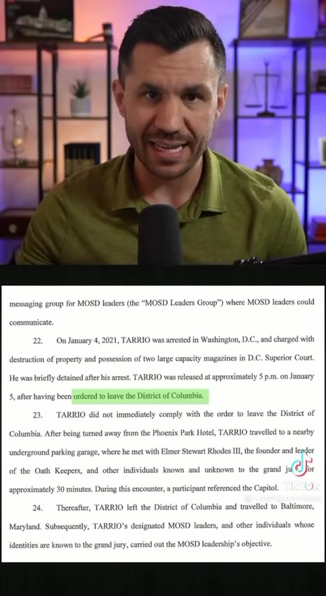 Enrique Tarrio is a FED