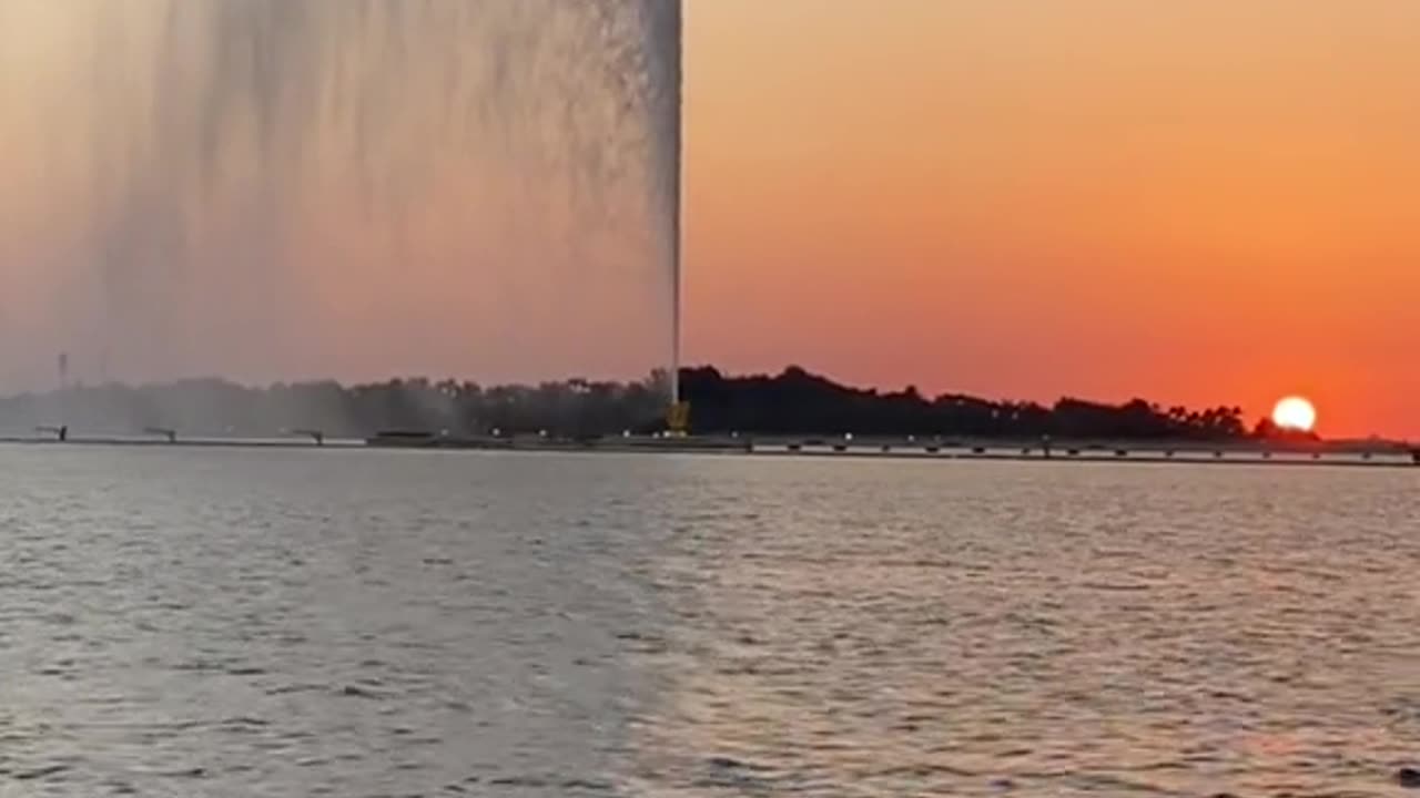 Sun set Jeddah saudi arabia