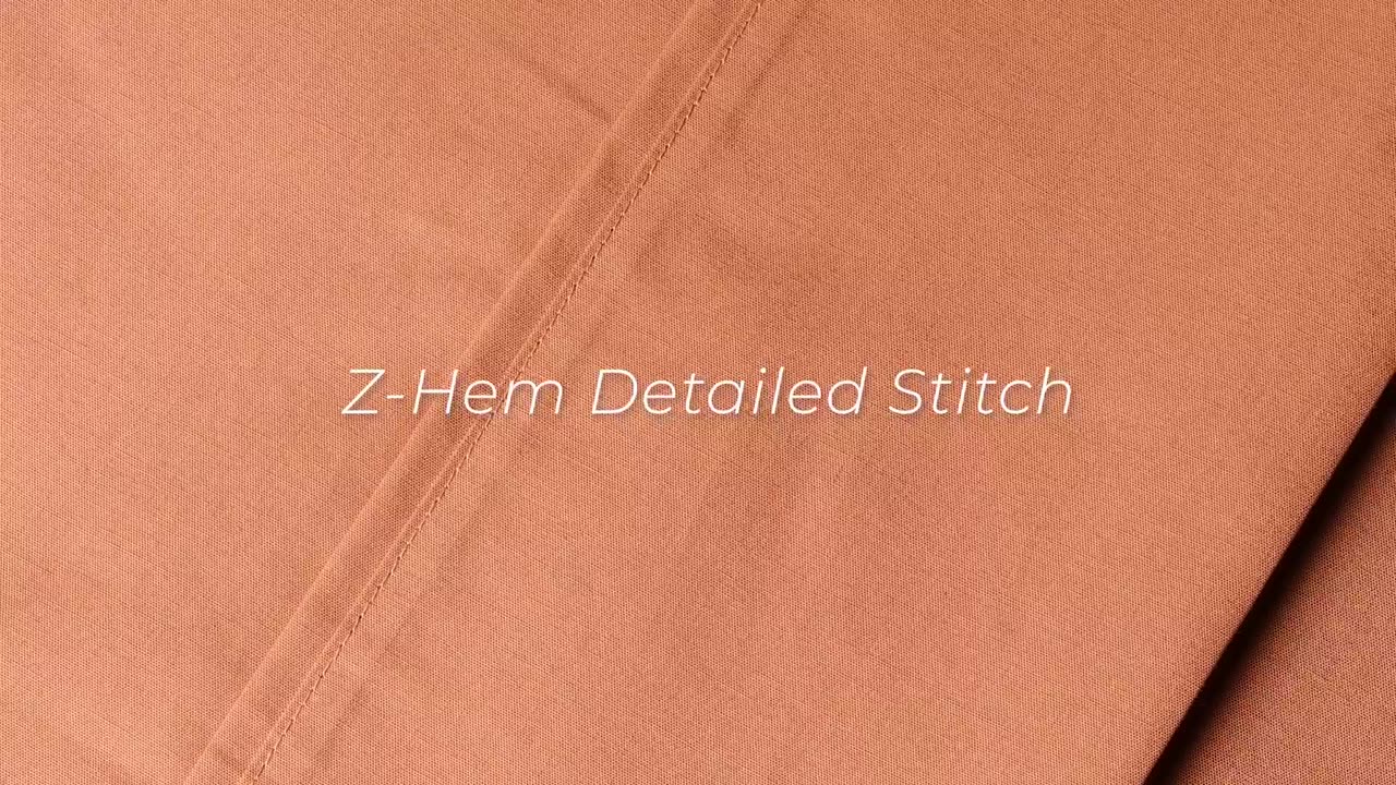 100% Cotton Percale Sheets Queen Size, White, Deep Pocket