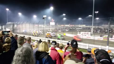 Sprint Car Race Knoxville Nationals 2017