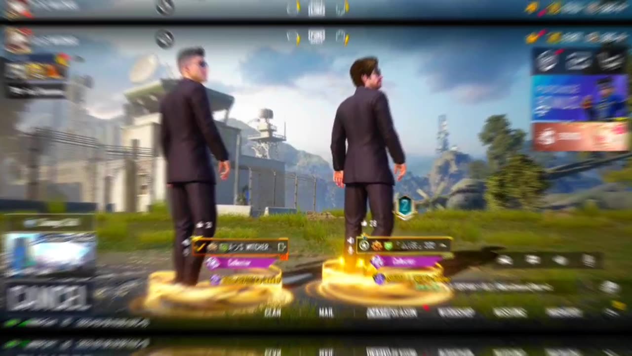 Pubg Lobby entry Video With Buddy heavy edit 👿✌️🔥