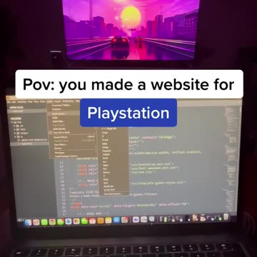 POV: You've build a website for Playstation