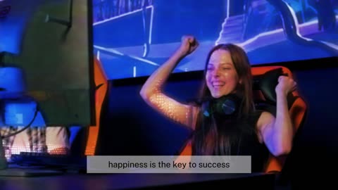 Success is not the key to happiness