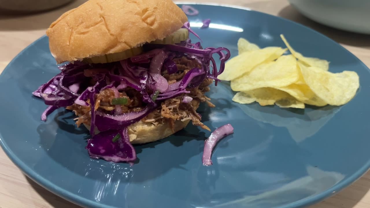 Slow cooked pulled pork in the oven!