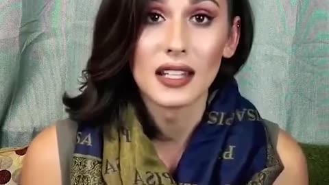 God gave you a male gender, and you're trying to lie that you're a woman -American blogger